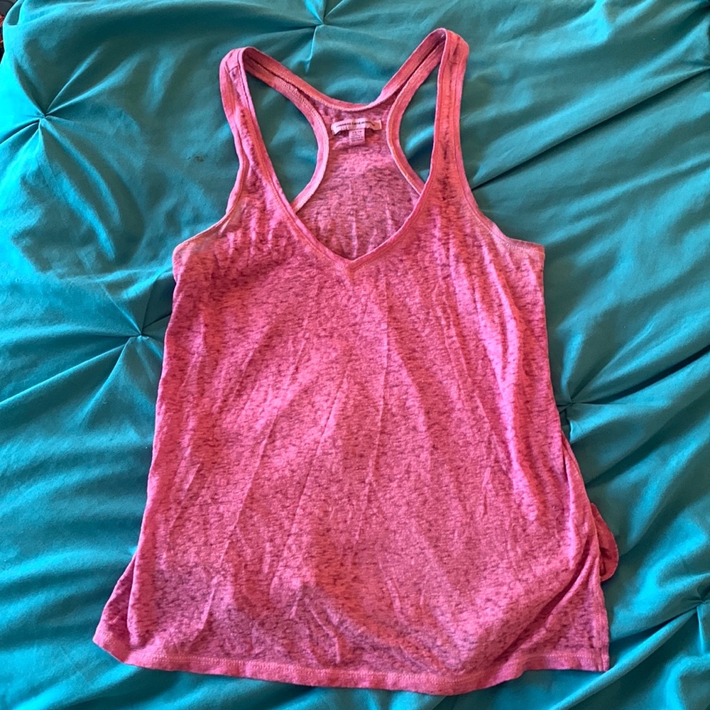 AE Pink Burnout Tank